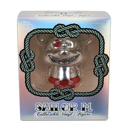 D100 Mickey Mouse Sailor M. 8" Collectible Vinyl Figure by Pasa - Disney 100 Edition (Limited Edition of 500)