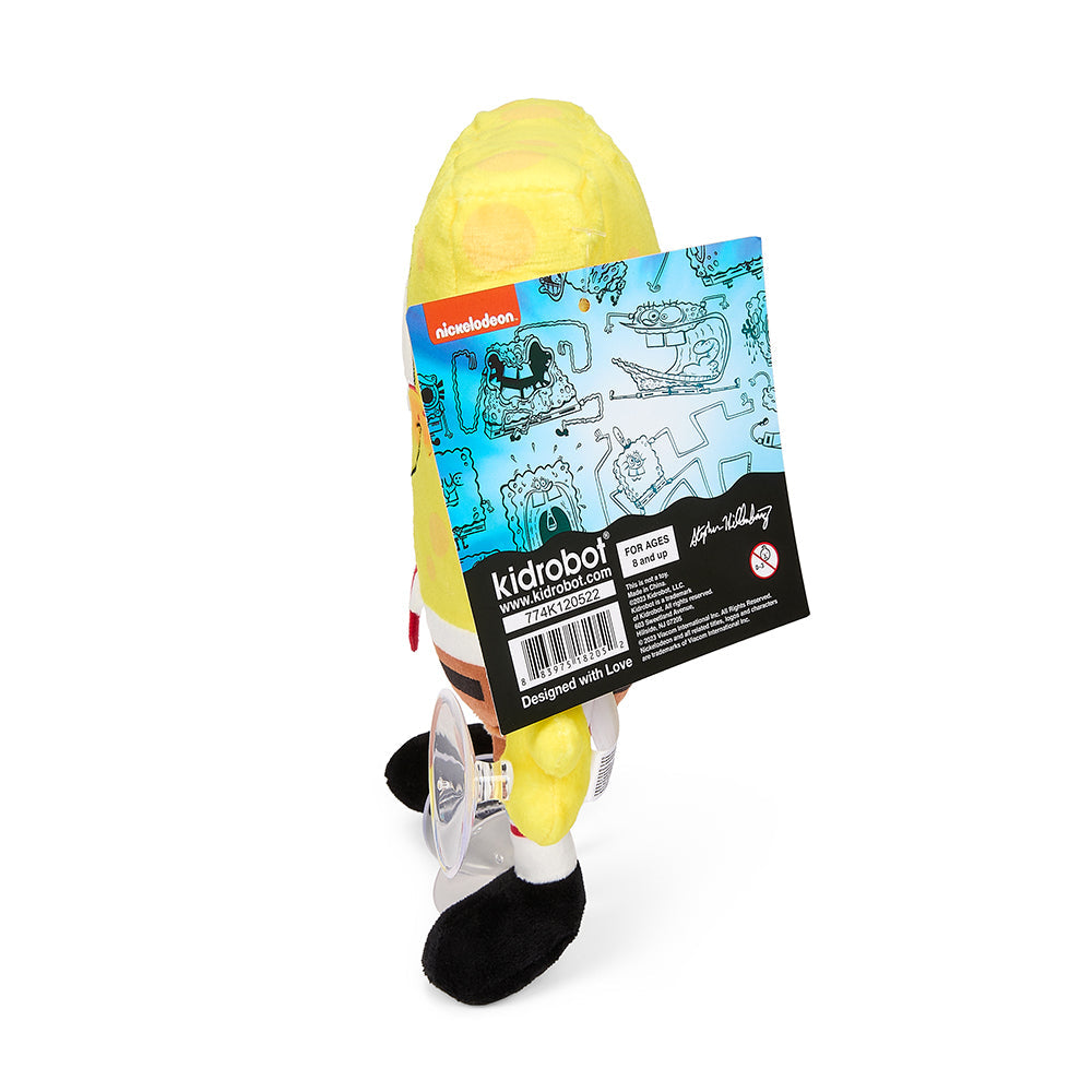 SpongeBob SquarePants - 8" Plush Window Clinger - Happy SpongeBob