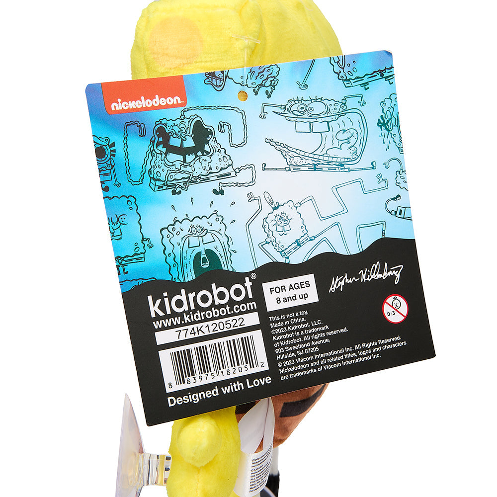 SpongeBob SquarePants - 8" Plush Window Clinger - Happy SpongeBob