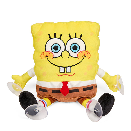 SpongeBob SquarePants - 8" Plush Window Clinger - Happy SpongeBob