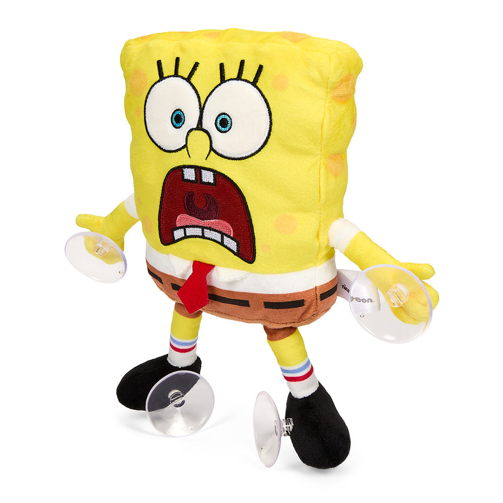 SpongeBob SquarePants - 8" Plush Window Clinger - Scared SpongeBob