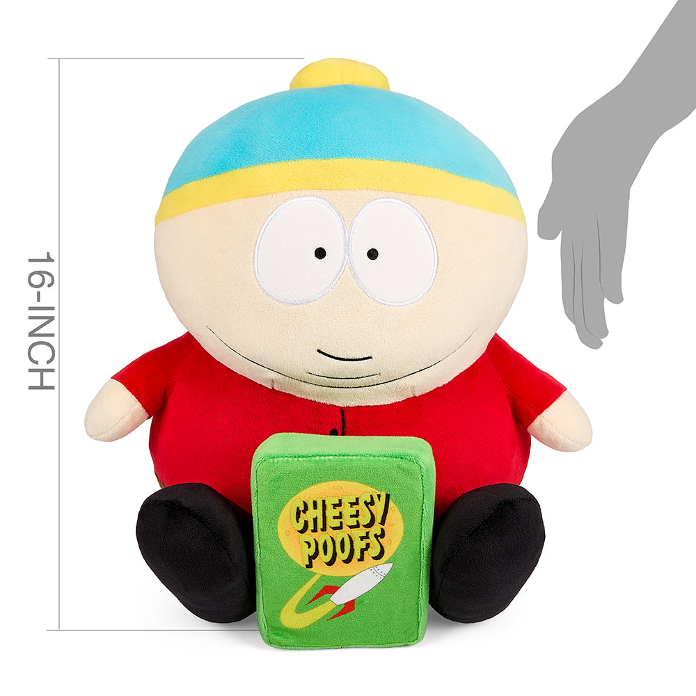 South Park 16" HugMe Plush - Cartman with Cheesy Poofs