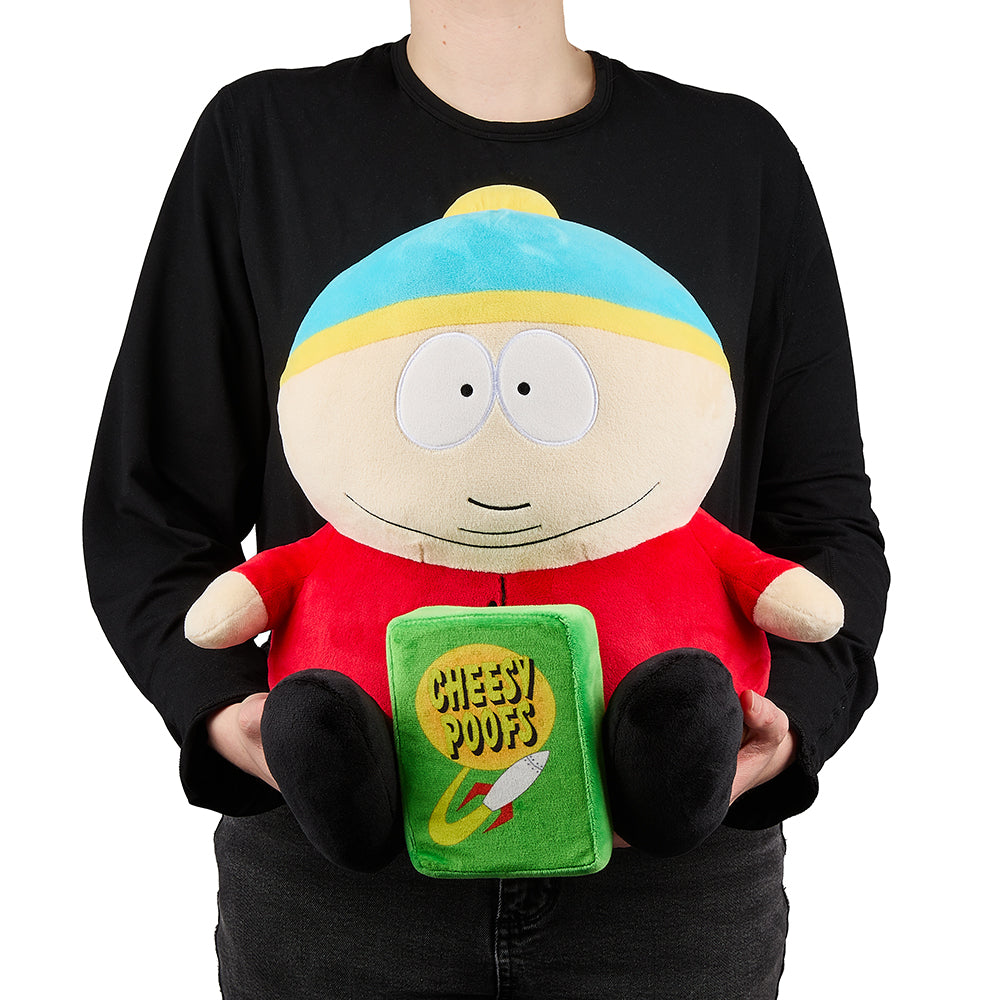 South Park 16" HugMe Plush - Cartman with Cheesy Poofs