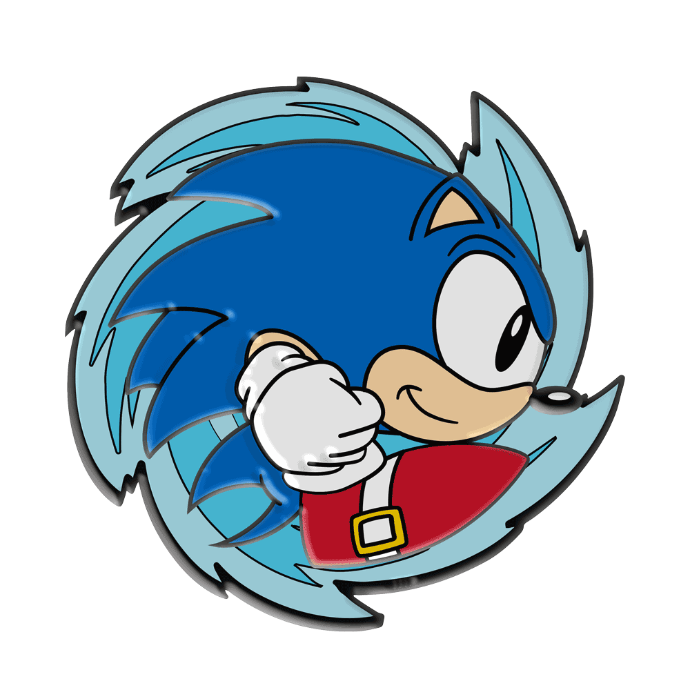 2023 NYCC: Sonic the Hedgehog 1.5" Premium Pin 3-Pack (Limited Edition of 400)