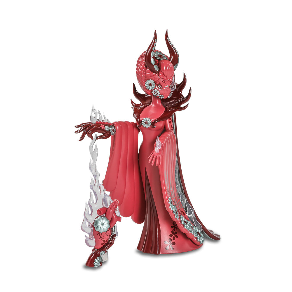 Witch Queen 8" Vinyl Art Figure by Junko Mizuno - Blood Red Edition (Limited Edition of 300)