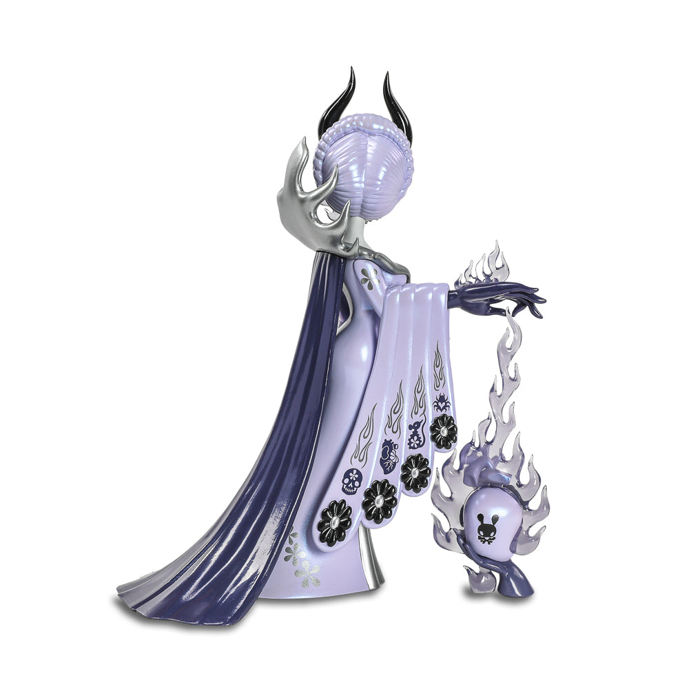 Witch Queen 8" Vinyl Art Figure by Junko Mizuno - Black Friday Violet Edition (Limited to 300)