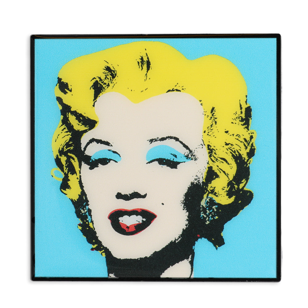 Andy Warhol Deluxe Enamel Pins by Kidrobot