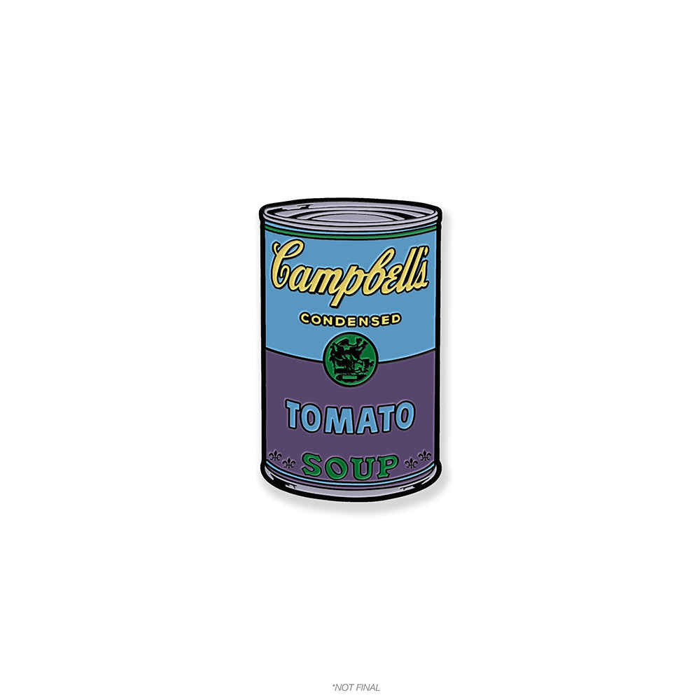 Andy Warhol Deluxe Enamel Pins by Kidrobot
