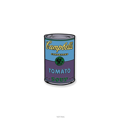 Andy Warhol Deluxe Enamel Pins by Kidrobot
