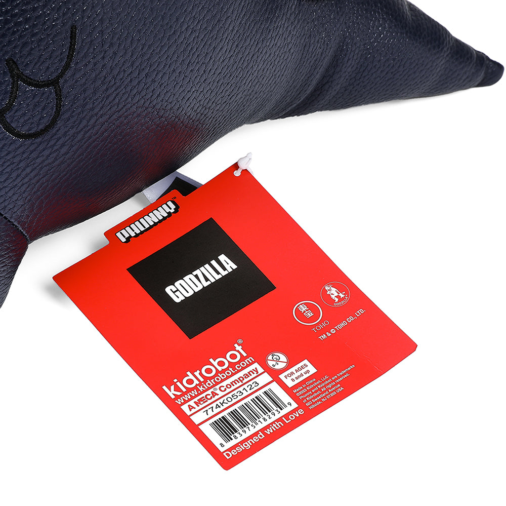 Godzilla 13" Premium Vegan Leather Plush - Blue Metallic Edition