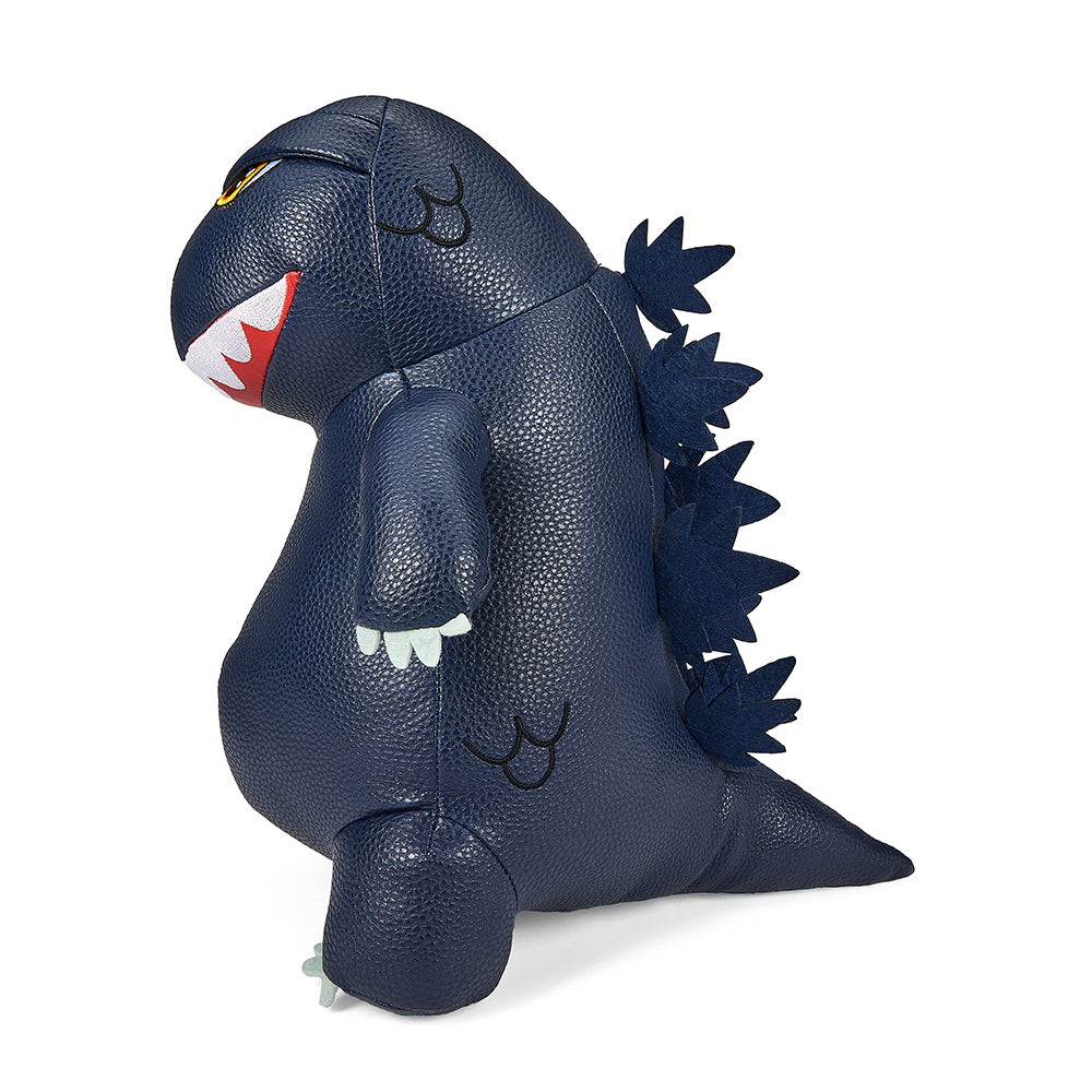 Godzilla 13" Premium Vegan Leather Plush - Blue Metallic Edition