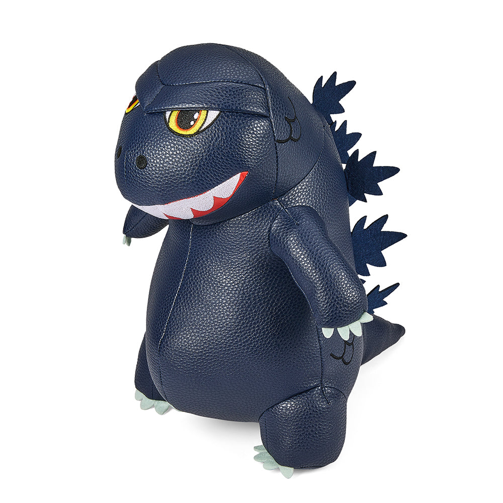 Godzilla 13" Premium Vegan Leather Plush - Blue Metallic Edition