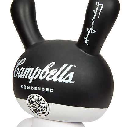 Andy Warhol 8" Campbell's Soup Masterpiece Dunny - Black and White Edition (Limited Edition of 500)