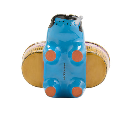 Chia Pet Smorkin’ Labbit - Smokin' Cool Blue & Red Edition Bundle (Limited Editions)