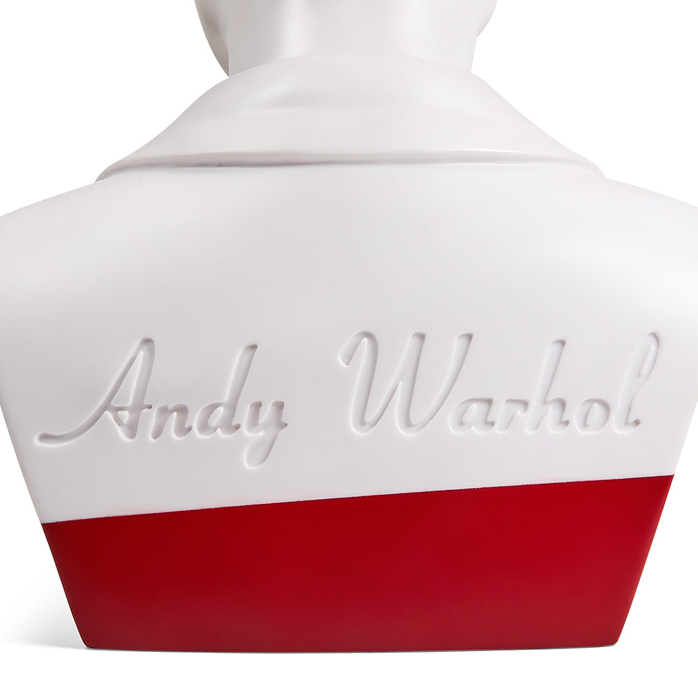 Andy Warhol The Bust 12" Art Sculpture - White Brillo Edition (Limited Edition of 300)