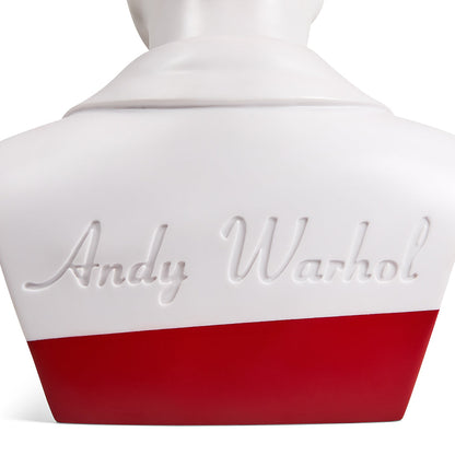 Andy Warhol The Bust 12" Art Sculpture - White Brillo Edition (Limited Edition of 300)
