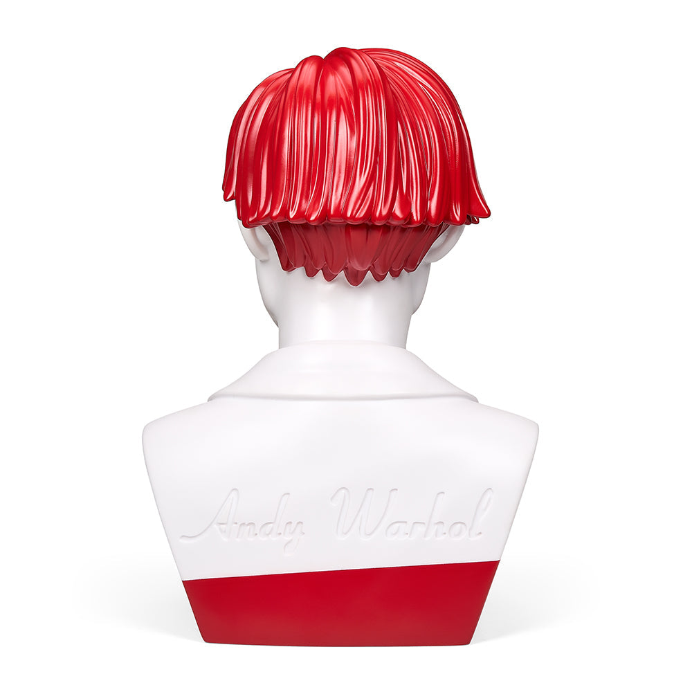 Andy Warhol The Bust 12" Art Sculpture - White Brillo Edition (Limited Edition of 300)