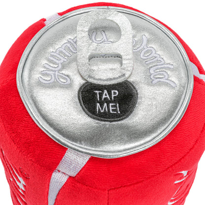 Yummy World & Coca-Cola® 10” Coca-Cola Can Plush with Sound