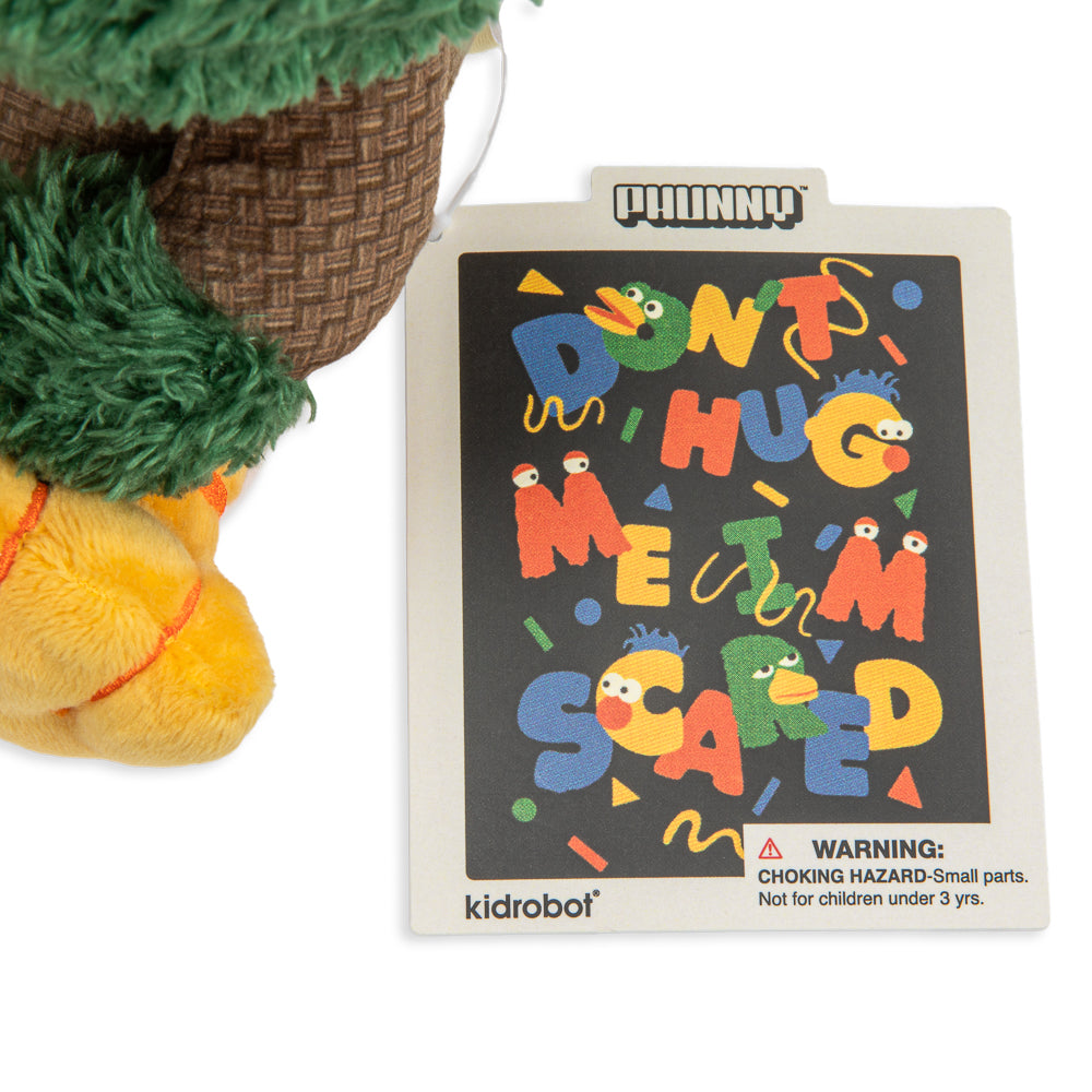 Don't Hug Me I'm Scared Green Duck Phunny Plush