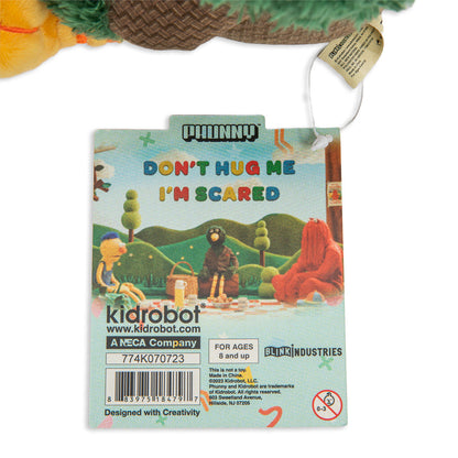 Don't Hug Me I'm Scared Green Duck Phunny Plush
