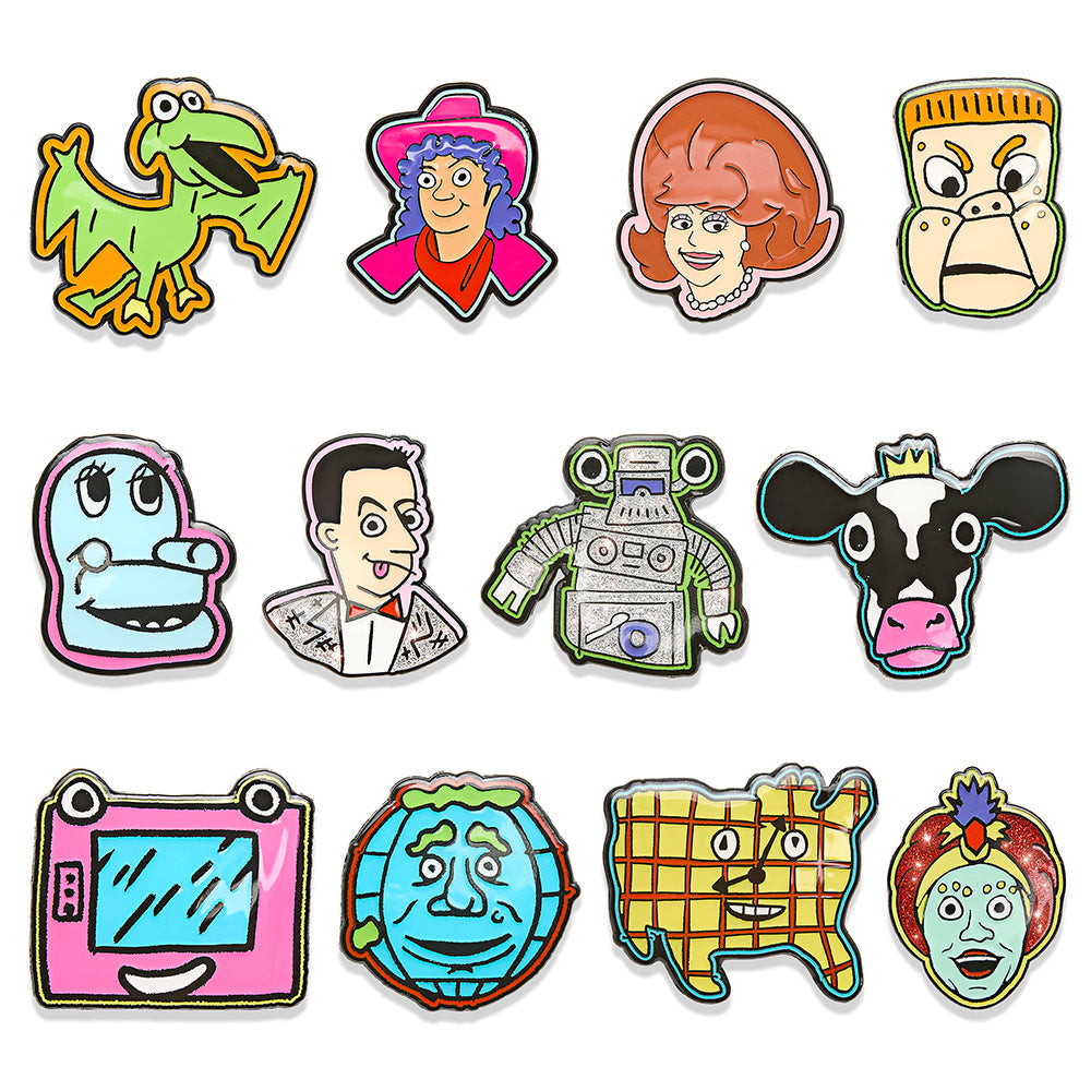 Pee-wee's Playhouse Enamel Pin Series