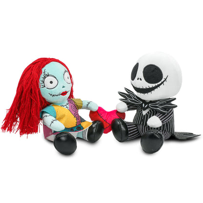Disney's The Nightmare Before Christmas Jack & Sally with Heart Phunny Plush