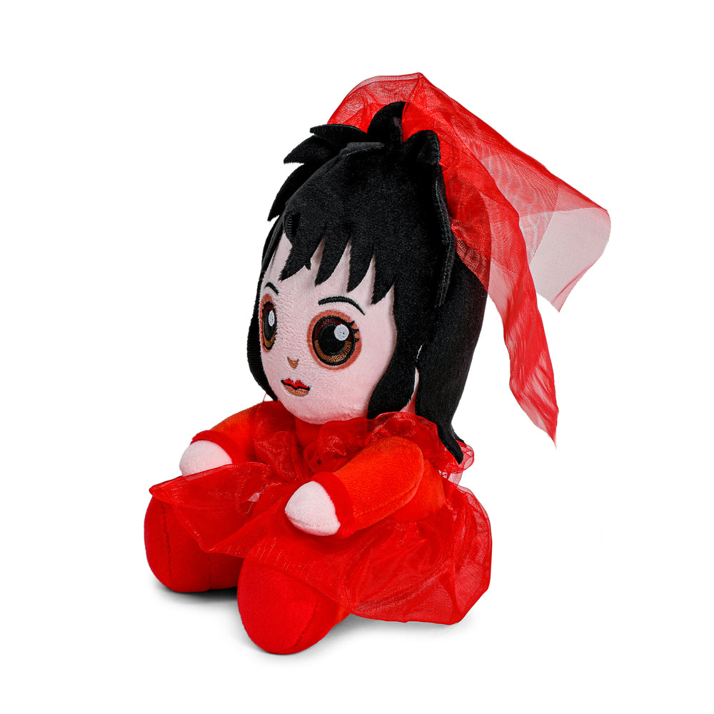 Beetlejuice Lydia Deetz in Red Wedding Dress Phunny Plush