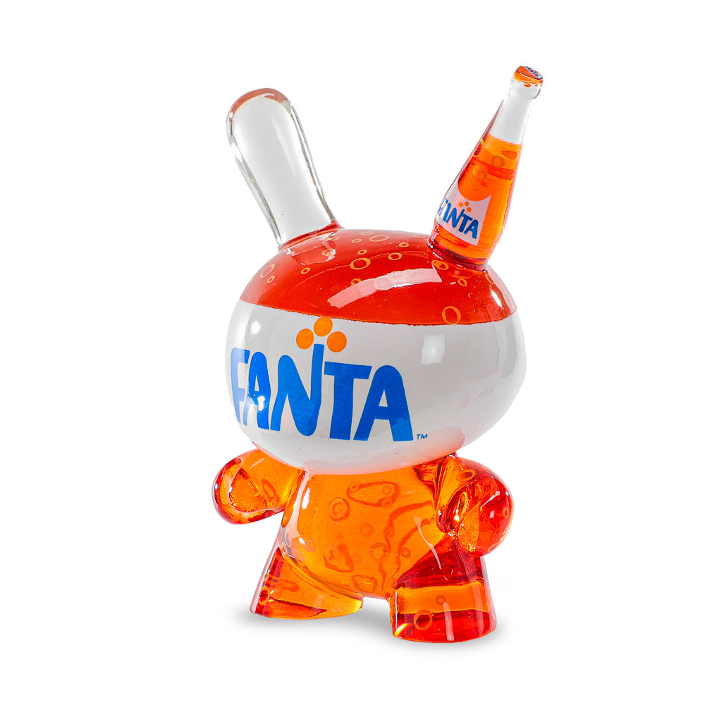 Kidrobot & Fanta® 3" Fanta Orange Resin Dunny Art Figure