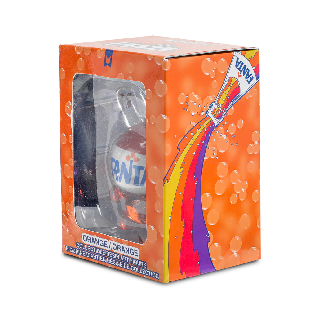 Kidrobot & Fanta® 3" Fanta Orange Resin Dunny Art Figure