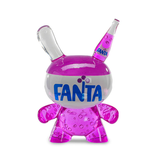 Kidrobot & Fanta® 3" Fanta Grape Resin Dunny Art Figure