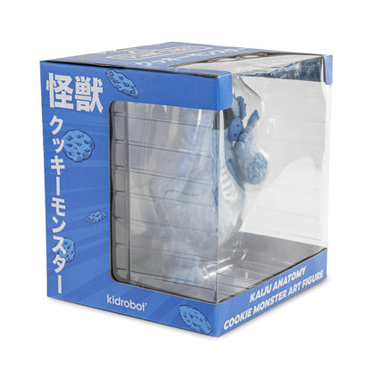 2025 CON EXCLUSIVE: Sesame Street - Kaiju Anatomy Cookie Monster 8" Flocked Vinyl Art Figure - Blue Pearl Edition (Limited Edition of 200)