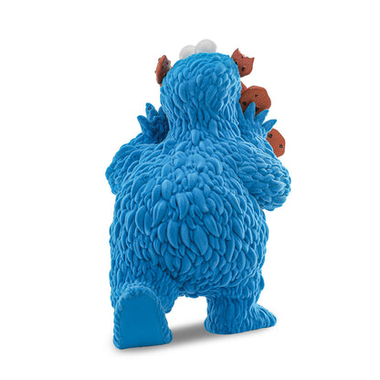Sesame Street - Kaiju Anatomy Cookie Monster 8" Flocked Vinyl Art Figure