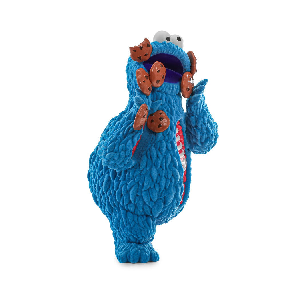 Sesame Street - Kaiju Anatomy Cookie Monster 8" Flocked Vinyl Art Figure
