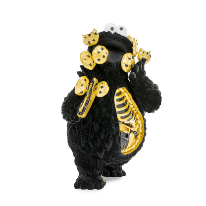 Sesame Street - Kaiju Anatomy Cookie Monster 8" Vinyl Art Figure - Midnight Edition - Kidrobot.com Exclusive (Limited Edition of 300)