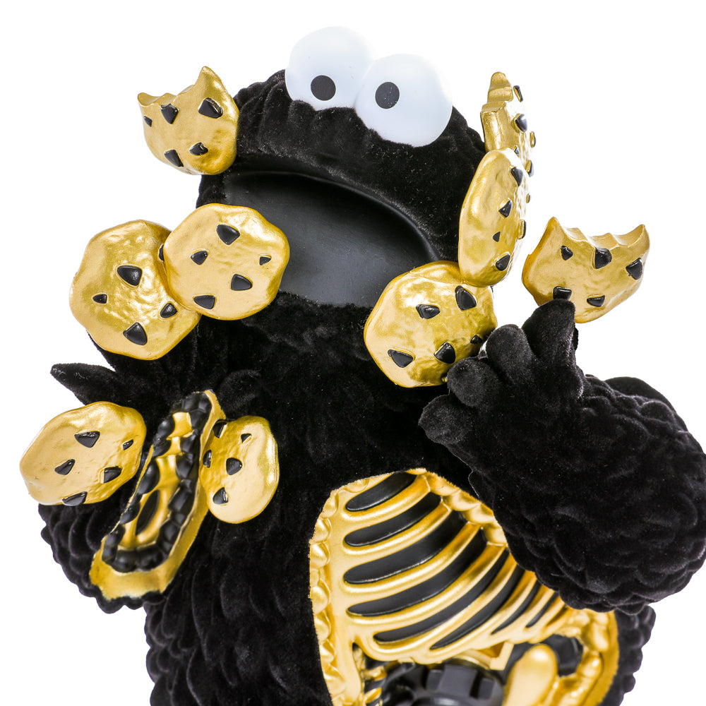 Sesame Street - Kaiju Anatomy Cookie Monster 8" Vinyl Art Figure - Midnight Edition - Kidrobot.com Exclusive (Limited Edition of 300)