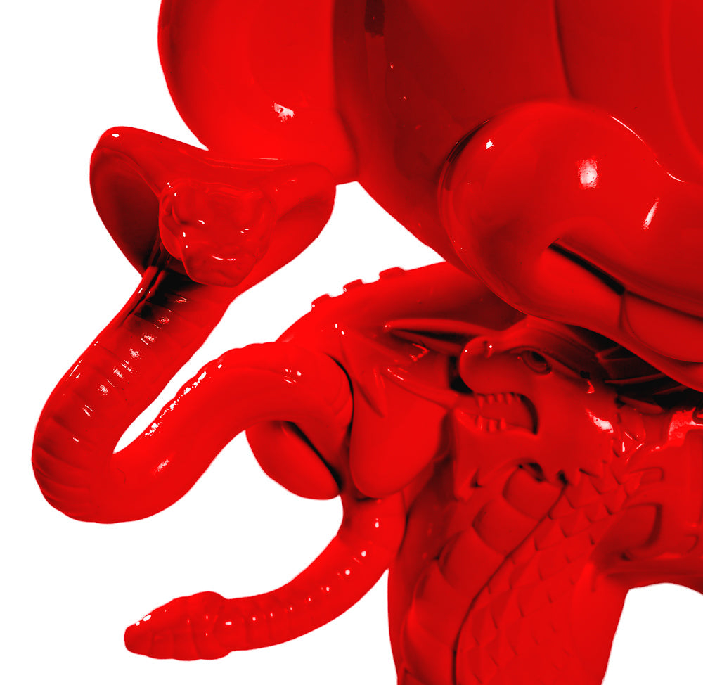 20th Anniversary Still Life Dunny 8" Art Figure by Tristan Eaton - Ketchup Edition (Limited Edition of 300)