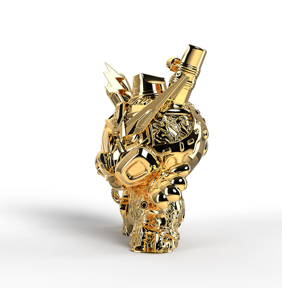 DCON 2024: 20th Anniversary Still Life Dunny 8" Art Figure by Tristan Eaton - Montana Gold Edition (Limited Edition of 300)
