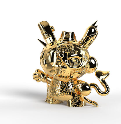 DCON 2024: 20th Anniversary Still Life Dunny 8" Art Figure by Tristan Eaton - Montana Gold Edition (Limited Edition of 300)