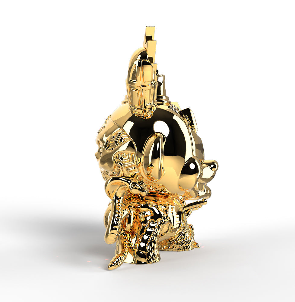 DCON 2024: 20th Anniversary Still Life Dunny 8" Art Figure by Tristan Eaton - Montana Gold Edition (Limited Edition of 300)