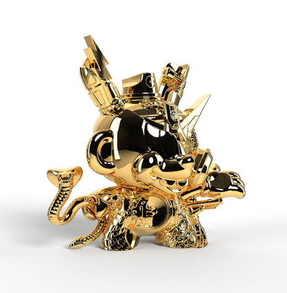DCON 2024: 20th Anniversary Still Life Dunny 8" Art Figure by Tristan Eaton - Montana Gold Edition (Limited Edition of 300)