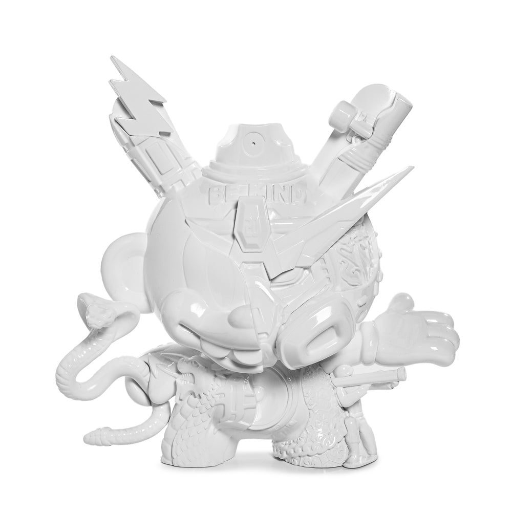 20th Anniversary Still Life Dunny 8" Art Figure - “Shock White” by Tristan Eaton