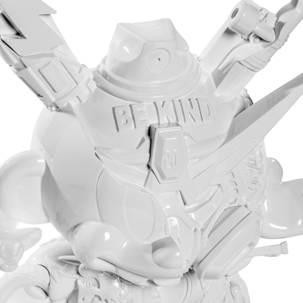 20th Anniversary Still Life Dunny 8" Art Figure - “Shock White” by Tristan Eaton