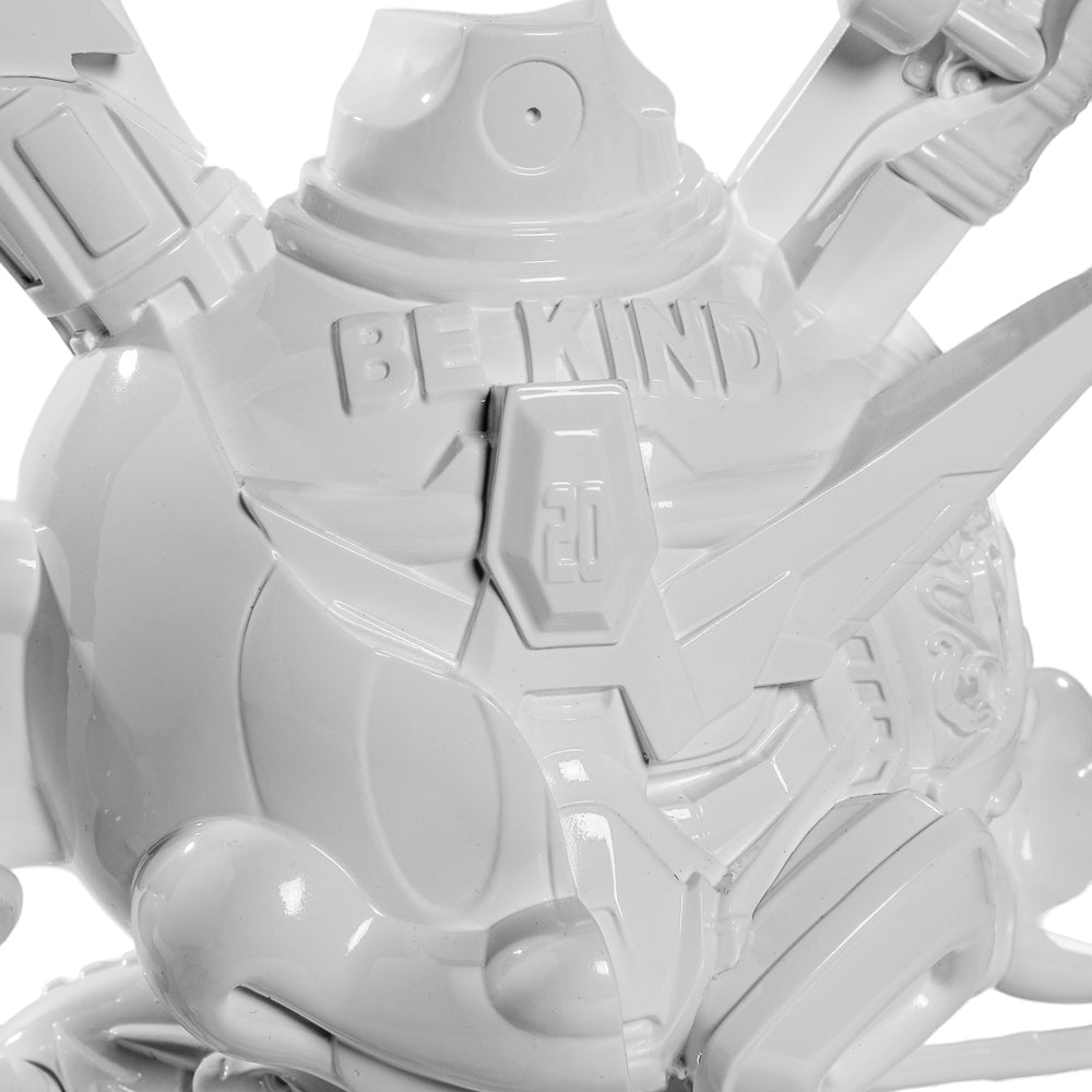 20th Anniversary Still Life Dunny 8" Art Figure - “Shock White” by Tristan Eaton