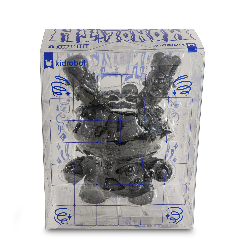 MONOLITH Dunny 8" Vinyl Art Figure by ROBOT SODA - Onyx Edition (Limited to 300)