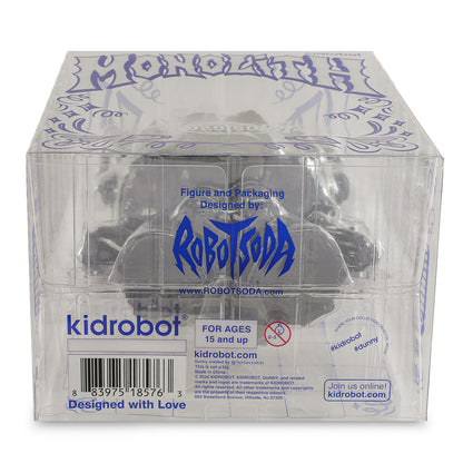 MONOLITH Dunny 8" Vinyl Art Figure by ROBOT SODA - Onyx Edition (Limited to 300)