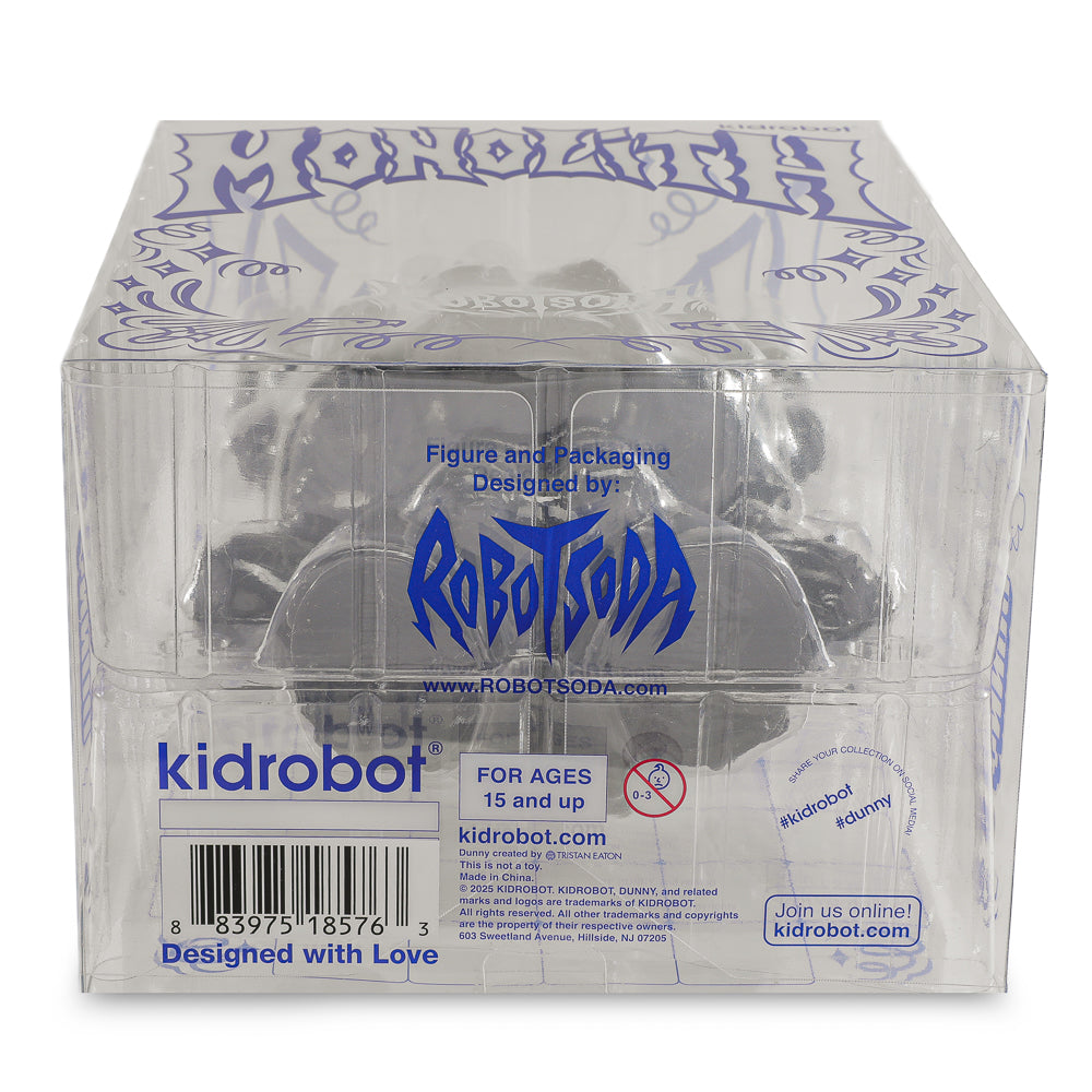MONOLITH 8" Dunny 2-pack Bundle by ROBOT SODA - Onyx & Jade Limited Editions