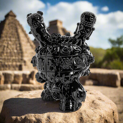 MONOLITH 8" Dunny 2-pack Bundle by ROBOT SODA - Onyx & Jade Limited Editions
