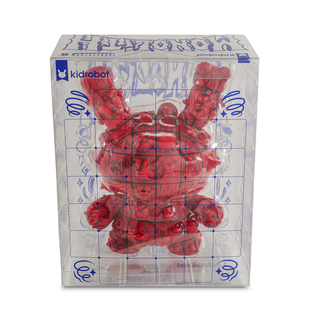 MONOLITH 8" Dunny Art Figures by ROBOT SODA - Complete Series Bundle - Jade, Onyx & Sangre Limited Editions