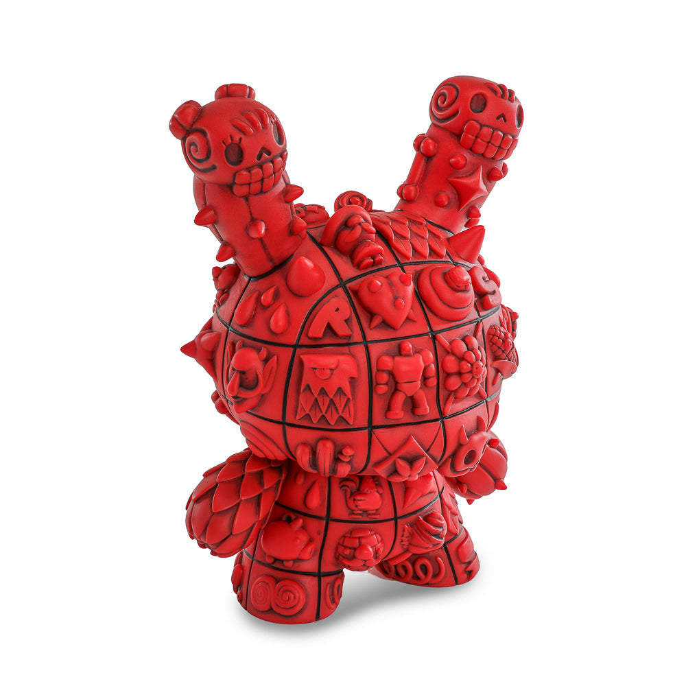 MONOLITH 8" Dunny Art Figures by ROBOT SODA - Complete Series Bundle - Jade, Onyx & Sangre Limited Editions
