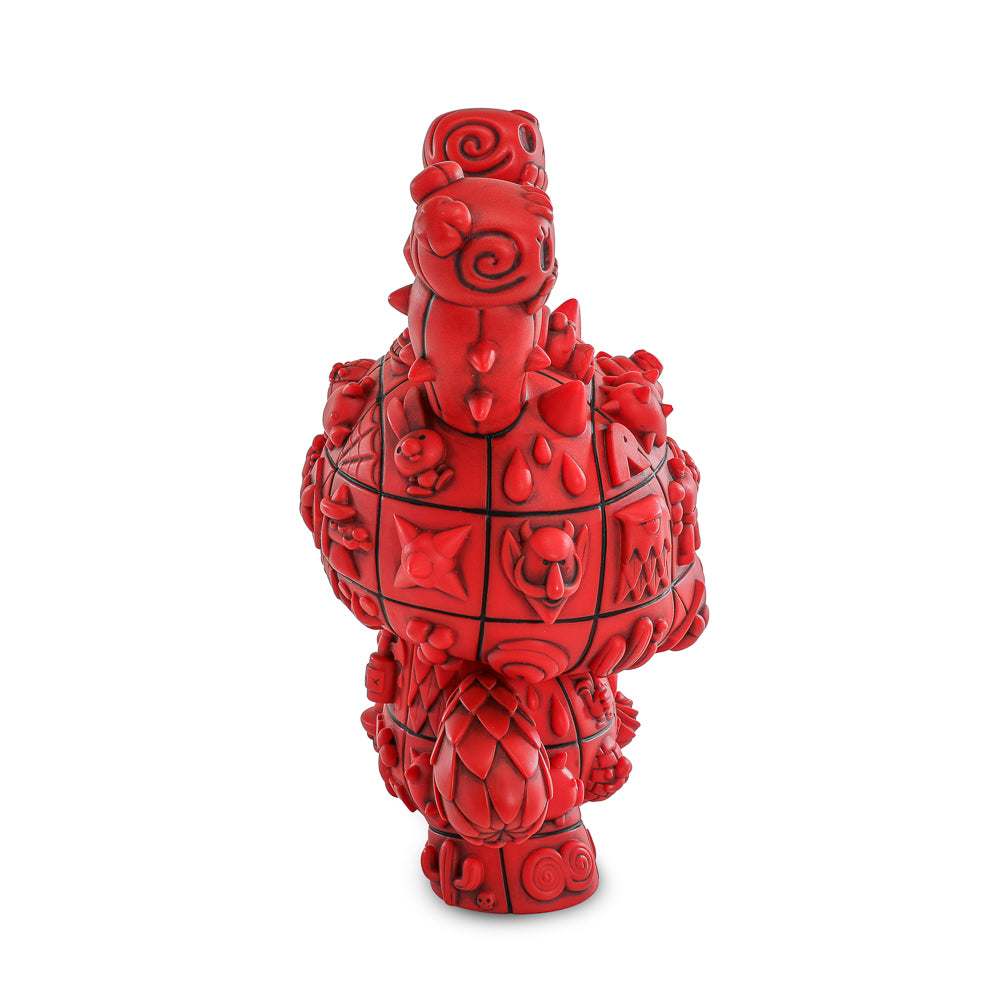 MONOLITH 8" Dunny Art Figures by ROBOT SODA - Complete Series Bundle - Jade, Onyx & Sangre Limited Editions